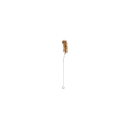 610378 Flask Brush for 500mL Volumetric Flask, White Bristle, 1.5" Diameter, 4" Brush Length, 1 Brush Each