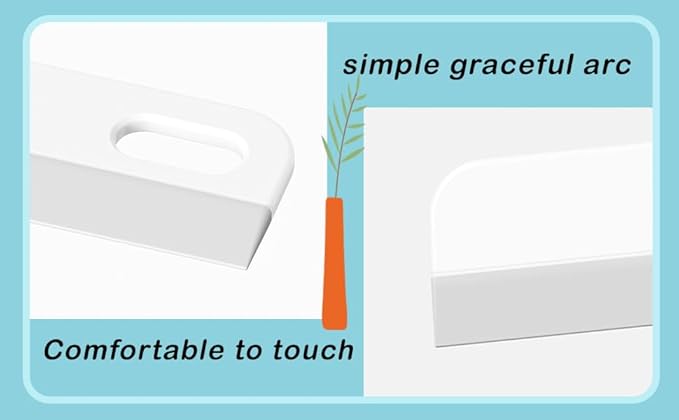 Mini Soft Rubber Window Squeegee Window Scrubber Scraper Glass Cleaning Squeegee Tool for Glass,Shower Door,Mirrors,Bathroom,Kitchen Countertops,Car Windshield