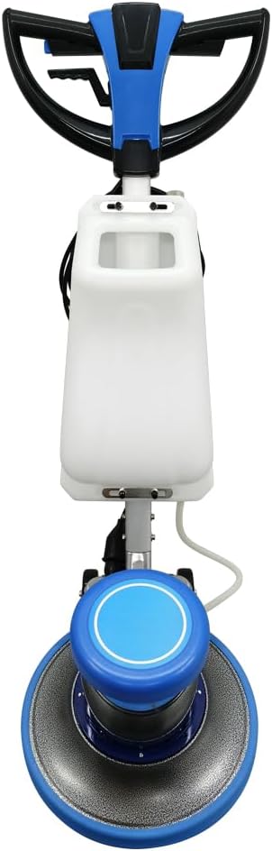 Floor Scrubber Buffer Polisher Commercial Floor Scrubber Machine 17" Tile Floor Cleaning and Polishing Machine 110V 1100W