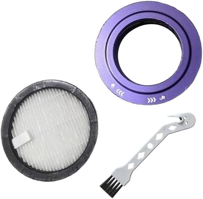 HEPA Filter Set for Anyson Stars 5 Cordless Handheld Vacuum Cleaner Washable Reusable Pre-Filter and Post-Filter with Cleaning Brush 3 Pieces
