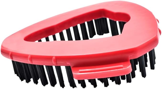 Funtin 2-Pack Mop Scrub Brush Head Compatible with Ocedar EasyWring 1-Tank Spin System, Shower Floor Scrubber for Bathroom Kitchen, Not Fit RinseClean (1-Tank (2-Pack))