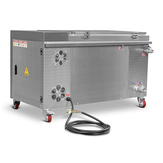 32Gal Industrial Ultrasonic Cleaner 220V 3Ph with Digital Heater Timer,Model UC32