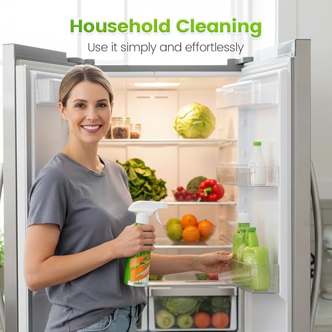300mL Kitchen Cleaner Spray, 2026 New Cleanse Natural Enzyme Formula to Household Appliances, Clease Multi-Purpose Cleaner, Kitchen Appliance Cleaner for Hold, Stove, Oven, Range Hood (2, 300ml)