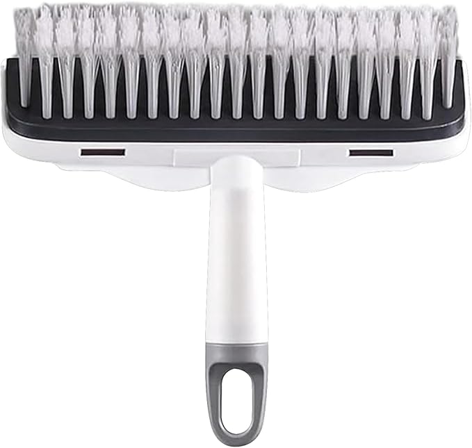 Floor Scrubber | Heavy-Duty Compact Cleaner Squeegee,Floor Scrub Brush,for Kitchen Balcony Bathtub Garage Patio Pool Wall Deck Tile Concrete