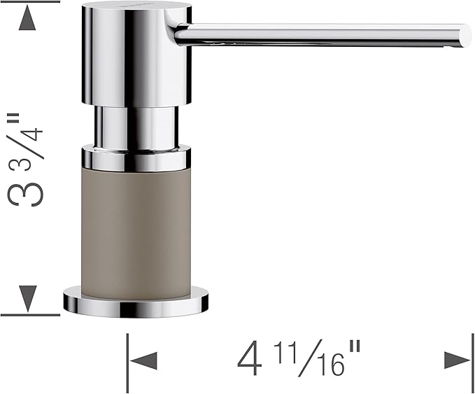 BLANCO, Truffle 402306 LATO Kitchen Soap Dispenser, 10 oz
