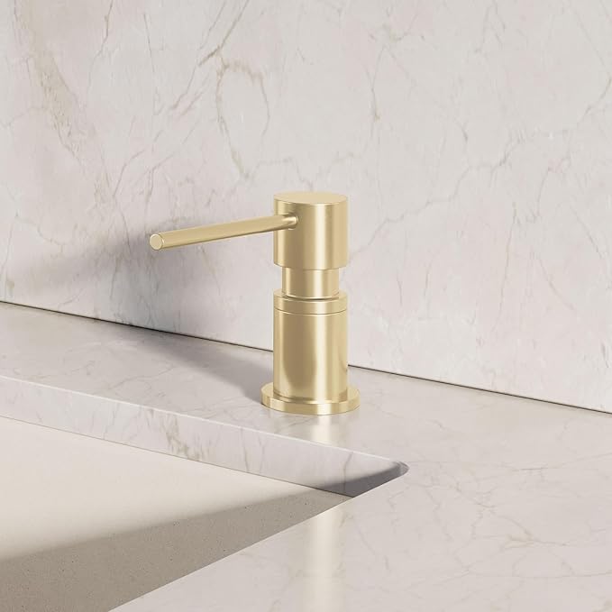Blanco 526699 LATO Soap Dispenser, Satin Gold