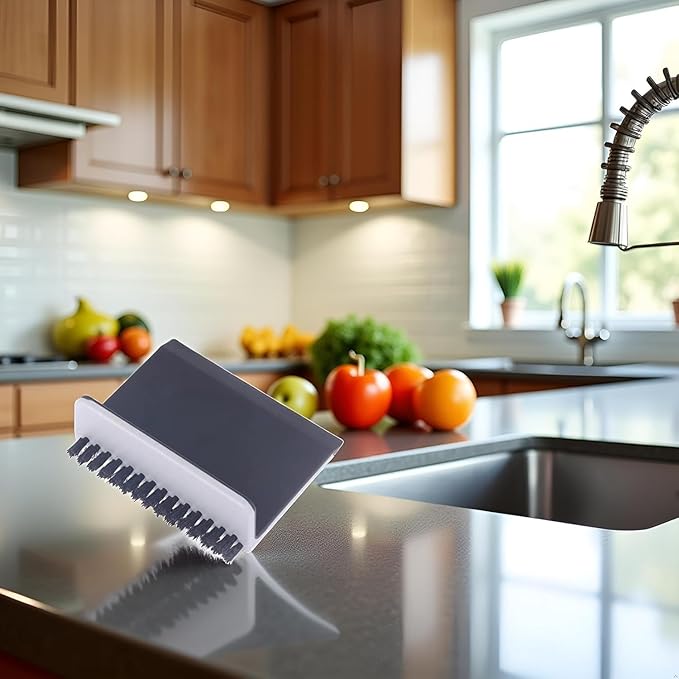 Sink Squeegee Cleaner Countertop Brush Wiper Vegetable Cleaning Brush Wiper Home Kitchen Tool Accessories Kitchen Utensils