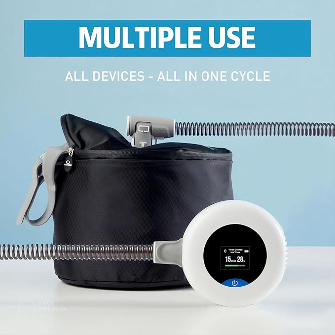 Multi-Function Cleaner Upgraded Cleaning Kit for Virtuclean Machine | 100% Waterless | One-Step Sleep Equipment Maintenance | Easy, Efficient, and Time-Saving Operation