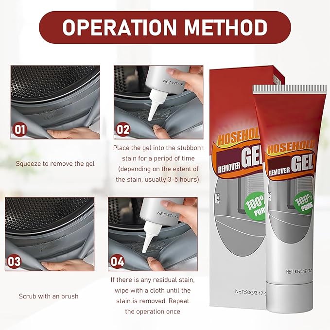 2PCS Nexa Remover Gel, Powerful Household Cleaning Gel, Suitable For Bathroom And Kitchen Tile Gaps