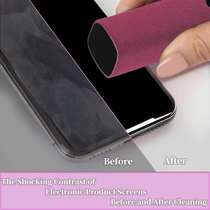 3 Pcs Car Screen Cleaner Accessories, Hatstart Electronic Touch Screens Cleaning Kit for LCD Display TV Laptop Computer Tablet PC Flat Screens, Works with iPhone iPad MacBook Pro