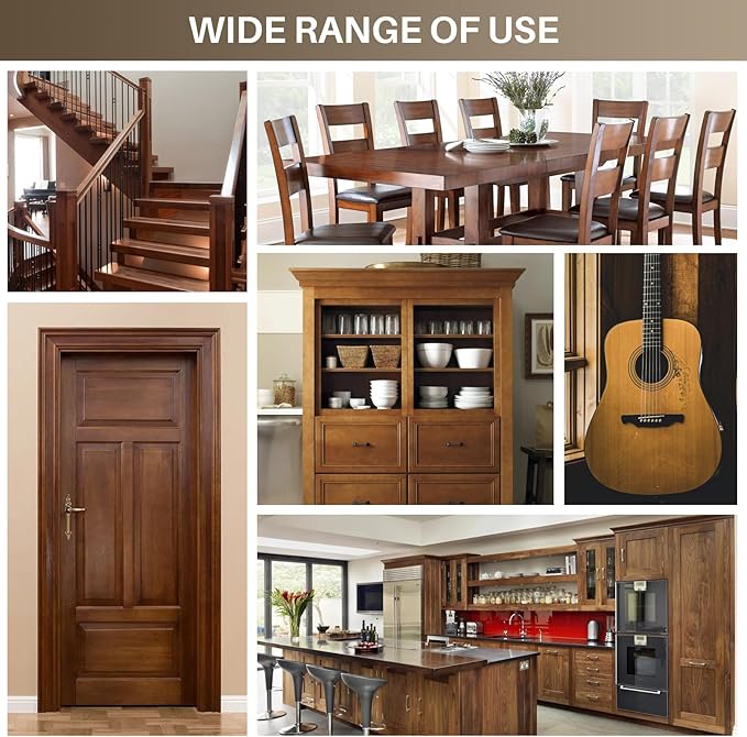 Laminate Floor Repair Kit with Heat Pen, 6 Color Wood Vinyl Floor Furniture Repair Kit Linoleum Repair Hard Wax Touch Up Marker Cover Scratches, Stains, Cracks, Holes for Door, Cabinet, Table
