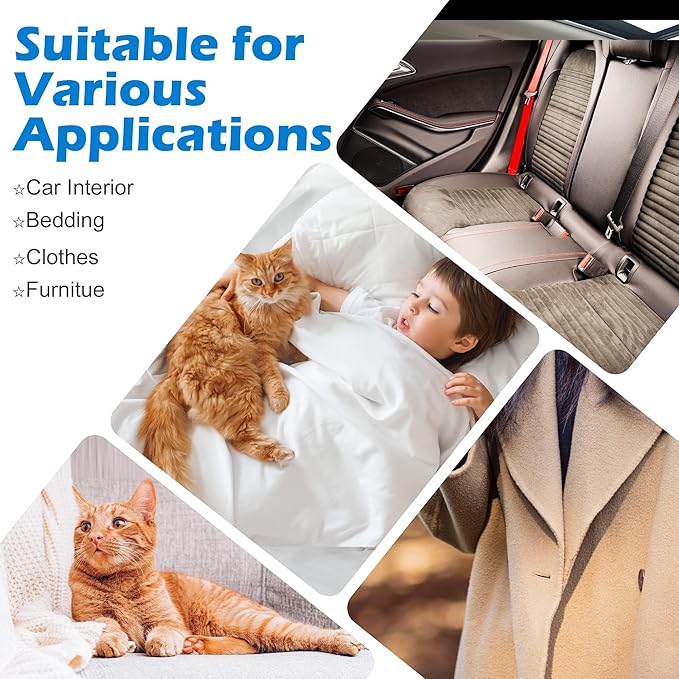 Portable Lint Remover,Reusable Cat Hair Remover,Dog Hair Remover,Lint Shaver,Carpet Scraper,Clothes Fur Fuzz Brush for Carpet,Clothing,Car Mats,Couch,Furniture Rugs Pink
