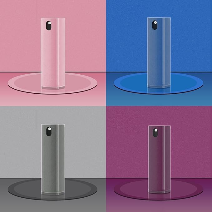 4PCS Screen Cleaner Touchscreen Mist Spray, Portable Reusable Fingerprint-Proof Spray Bottle for Phone/Laptop/Tablet/Monitor/Car Screen