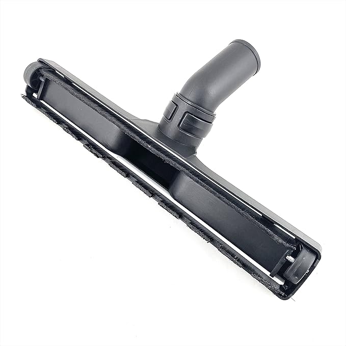 MaximalPower Replacement 12" Vacuum Brush Head Attachment with Adapter for Select Upright and Canister Vacuum Cleaners | 360° Floor Brush Attachment with Hose Adapter