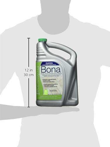 Bona Stone, Tile and Laminate Floor Cleaner, Fresh Scent, 1 Gal Refill Bottle