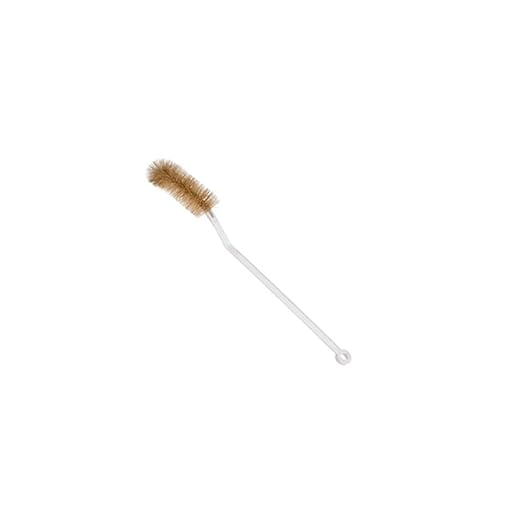 610378 Flask Brush for 500mL Volumetric Flask, White Bristle, 1.5" Diameter, 4" Brush Length, 1 Brush Each