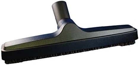 MP Maresh Products Genuine Deluxe Brush Attachment - Horse Hair Brush, Wet Dry Vacuum Cleaner, Central Vacuum System Parts & Accessories, Dust Floor, 32mm Standard Size - Black (12 Inch)