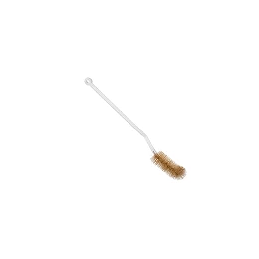 610378 Flask Brush for 500mL Volumetric Flask, White Bristle, 1.5" Diameter, 4" Brush Length, 1 Brush Each