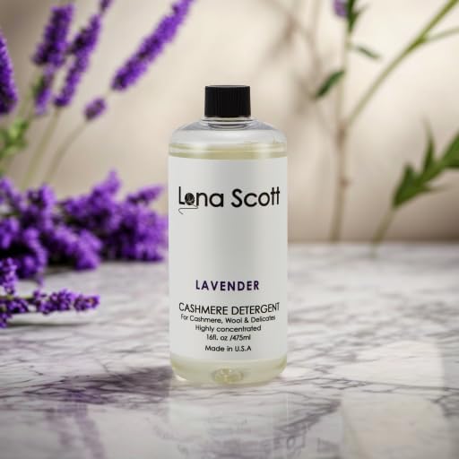 Cashmere, Wool & Delicates Shampoo Detergent 42 Loads. Made in U.S.A (Lavender)