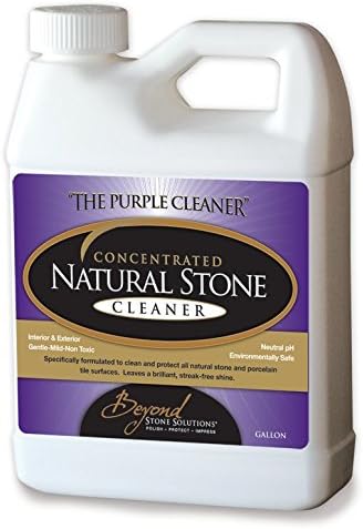 Stone Cleaner – pH-Balanced, Sealer-Safe Cleaner for Travertine, Marble, Limestone, Slate & More – Non-Toxic, Streak-Free Formula – 1 Gallon - Made in USA