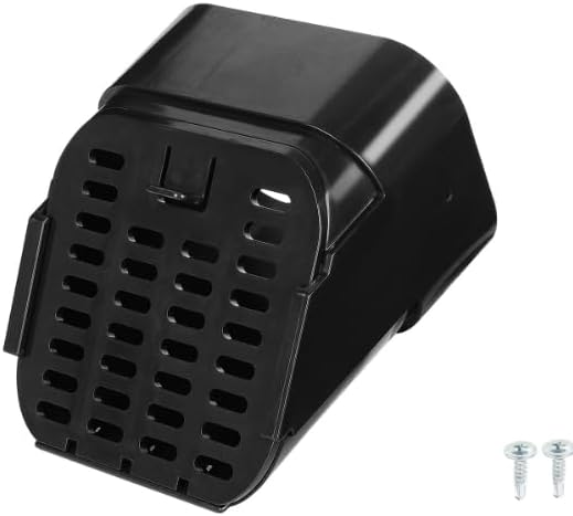 2"x3" Type-A Gutter Downspout Extensions Gutter Downspouts Downspout Diverter Outlet Filter and Leaf Guard for Bottom of Downspouts Extender