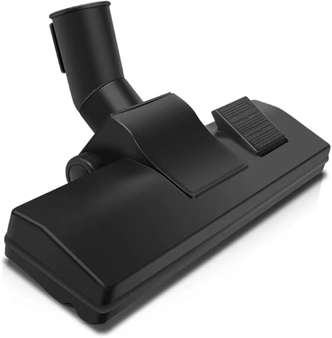Vacuum Cleaner Floor Brush Tool 1.25" (32mm) Inner Diameter，for Hard Surface and Carpets Fits All, Black