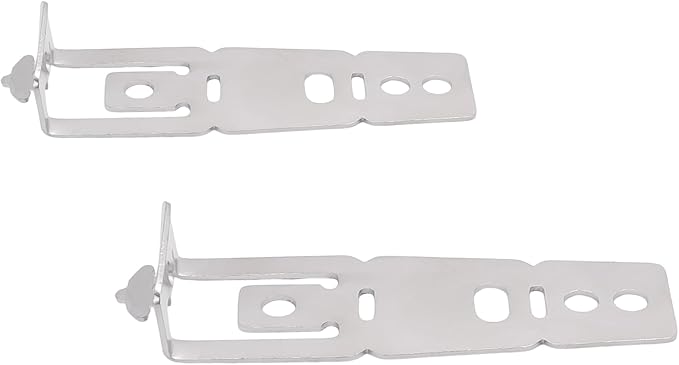 2-Pack WD01X27759 Dishwasher Mounting Bracket Compatible With GE Hotpoint Dishwasher Replacement Part