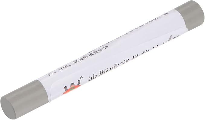 uxcell Wood Wax Filler Stick, Furniture Crayons Wooden Repair Wax Filler Stick Touch Up Wax Paint Pens for Scratches Holes Floor Laminate Tables Desks, Light Gray