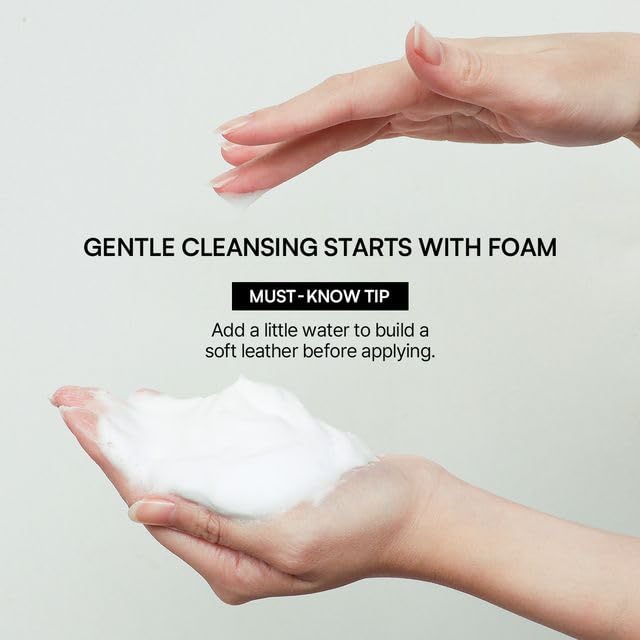 ROUND LAB 1025 Dokdo Cleanser 10.14 Fl Oz, Low pH Facial Cleanser for Sensitive Skin, Rich Soft Bubbles for Deep Cleansing and Makeup Removal, Hydrating Face Wash with Deep Sea Water, Korean Skin Care