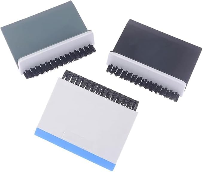 Black Kitchen Sink Squeegee Cleaner Countertop Brush Wiper Vegetable Cleaning Brush Wiper Home Kitchen Tool Accessories Fruit and Vegetable Cleaning Brushes Fruit and Vegetable Tools, 1 Piece