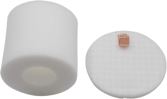 R101AE R101 RV1001AE Filter Replacement 3.74" High Compatible with Shark IQ Robot R101AE RV1001AE UR1005AE Vacuum Self-Empty Base, Foam & Felt Filter Set for Pet Hair, Dirt, Dust