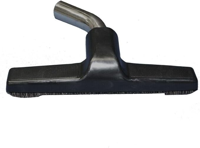 Hardwood Eureka & Universal Vacuum Cleaner Floor Brush 1 ¼ inch (1.25'') (32mm) Inner Diameter with Horse Hair Soft Bristles 10” Wide (Black - Metal)