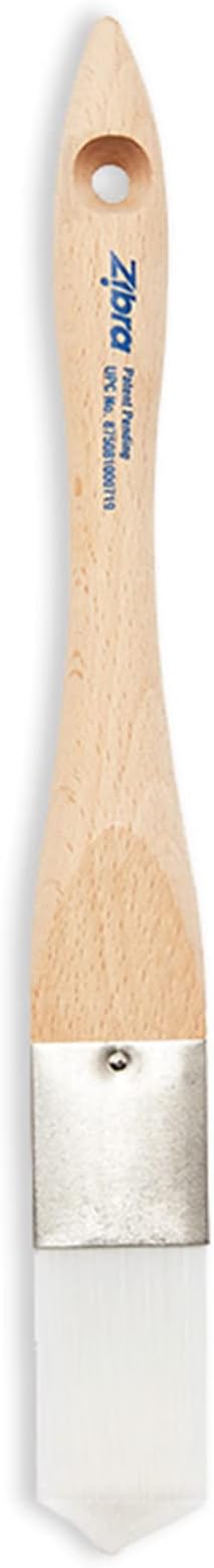 Zibra Triangle Paint Brush for Wall Corners, Doors, Cabinets and Detailed Molding, 1.25-inch, Artist Brush