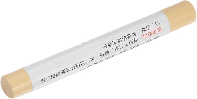 uxcell Wood Wax Filler Stick, Furniture Crayons Wooden Repair Wax Filler Stick Touch Up Wax Paint Pens for Scratches Holes Floor Laminate Tables Desks, Creamy Brown