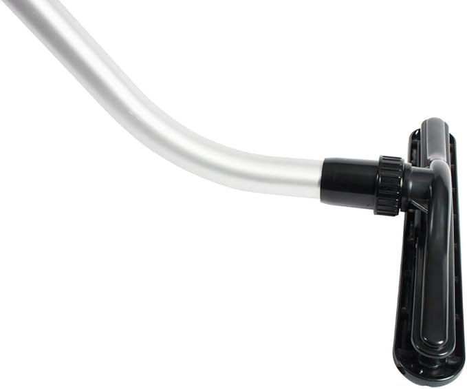 Cen-Tec Systems 94819 Commercial Cleaning Kit with 1-Piece Aluminum S-Wand and Vacuum Tools, 14-Inch, Black