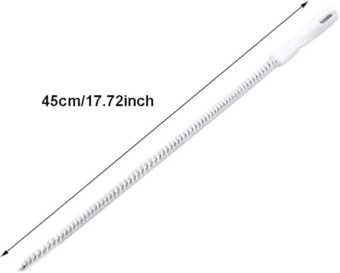 1Pcs Flexible Sink Cleaning Brush, 45cm Drain Pipe Dredging Cleaing Brush, Reusable Drain Unblocker Brush Dredge Tool Cleaner Stick