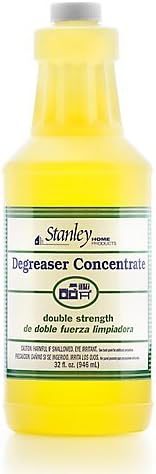 Stanley Degreaser Concentrate with Spray Bottle – Heavy Duty Cleaner for Grease, Grime, Kitchen & Home Surfaces – Multi-Purpose Formula for Home (with Spray Bottle)