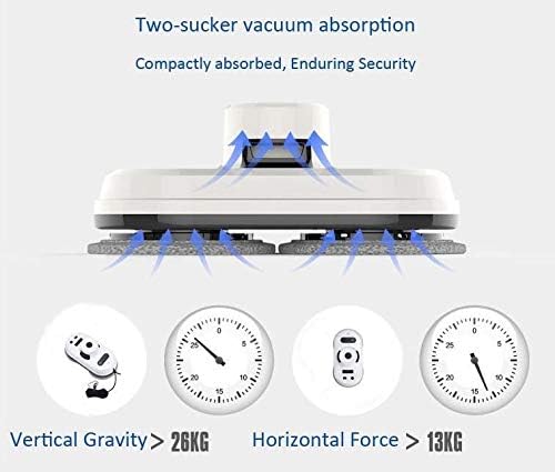 Anti-Falling Automatic Detection Window Cleaning Glass Cleaner Smart Robot Vacuum Cleaner for Tiling Glass/Tile Walls/Windows