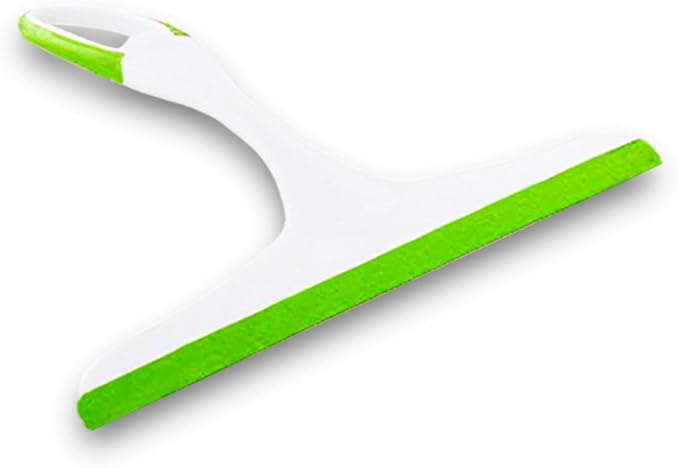 Good Old Values 9.5 Inch Window Shower Glass Squeegee (Colors May Vary)