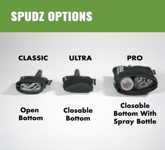 SPUDZ Classic Microfiber Lens Cleaner – Clip-On Pouch, Washable – for Binoculars, Scopes, Glasses, Screens | Alpine Mountain Camo, 6 x 6 Inch (3-Pack)