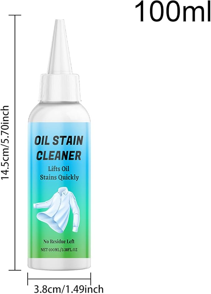Laundry Stain Remover, Fast-Acting, 100ml, Fabric Stain Cleaner, Scented Odor Remover, Multi-S-urface Use, For Travel Carpet Upholstery Couch Mattress Wine Ink Blood Urine Odor