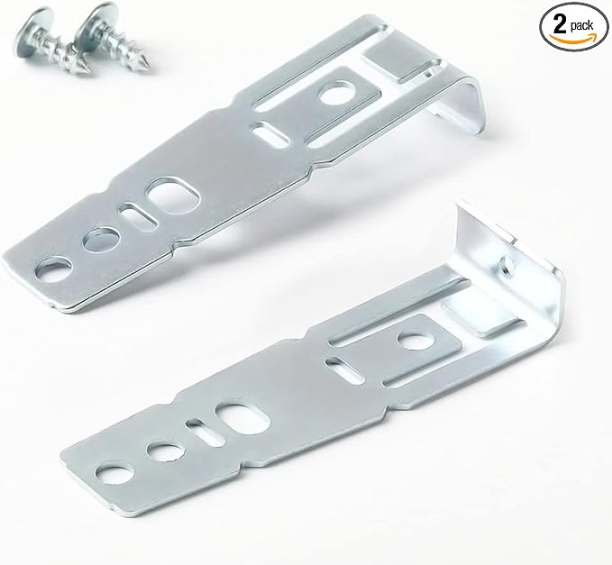 2 PCS Dishwasher Countertop Mounting Bracket WD01X21740, Compatible with GE, Hotpoint, Replaces WD01X10598, PS11700868