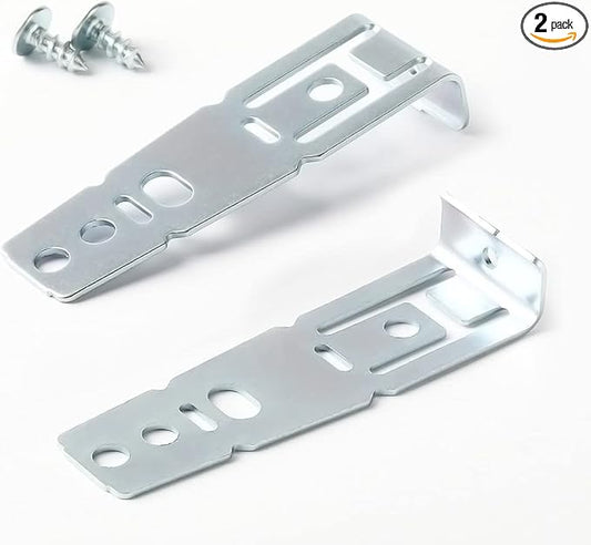 2 PCS Dishwasher Countertop Mounting Bracket WD01X21740, Compatible with GE, Hotpoint, Replaces WD01X10598, PS11700868