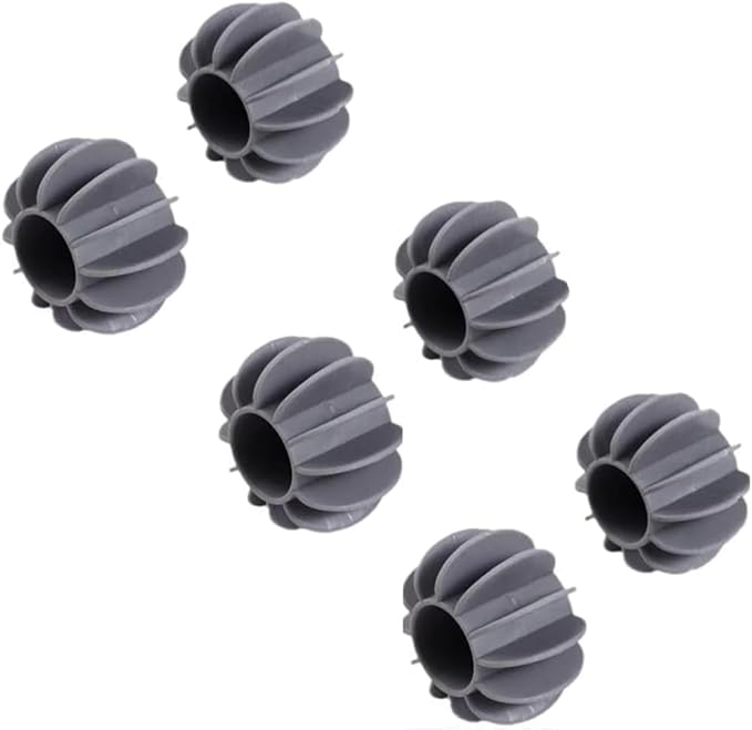 6Pcs Laundry Balls, Silicone Pet Hair Remover for Laundry, Reusable Lint and Hair Catcher for Washing Machines, Cat Dog Fur Remover Balls for Clothes