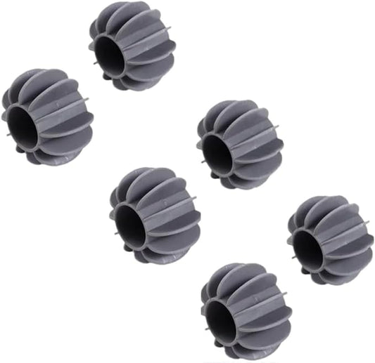 6Pcs Laundry Balls, Silicone Pet Hair Remover for Laundry, Reusable Lint and Hair Catcher for Washing Machines, Cat Dog Fur Remover Balls for Clothes