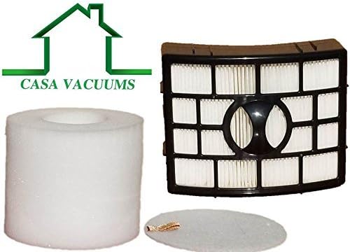 Casa Vacuums Replacement for Shark Rotator Powered LiftAway TruePet Deluxe DuoClean HEPA, Foam & Felt Filter Set Fits NV650 NV651 NV652 NV750W NV751 NV752 NV753 AX950 AX951 AX952 Part XFF650 XHF650
