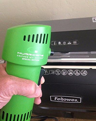 Canless Air System O2 Hurricane Industrial, Heavy Duty Rechargeable Air Duster, 220+ MPH Cordless Cleaner, Sustainable Pro Alternative, Green, Made in USA