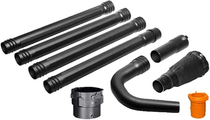 Worx Gutter Cleaning Kit with 11” Inches Tubes for Worx Leaf Blowers, WA4094