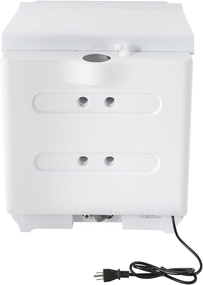 Portable Countertop Dishwashers, 900W Dishwasher with 6.35Qt Water Tank, 5 Cleaning Modes Dishwashers with 17 Spray Holes & 161℉ Heating, Portable Dishwasher for Apartments, RV