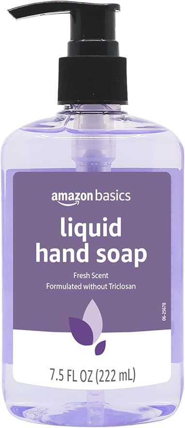 Amazon Basics Original Fresh Liquid Hand Soap, 7.5 Fl Oz (Pack of 6)